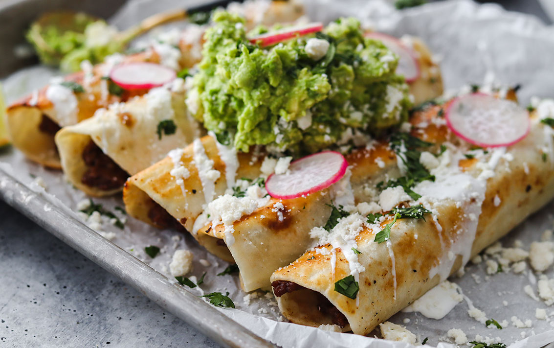 Ground Beef Taquitos | Tío Francisco