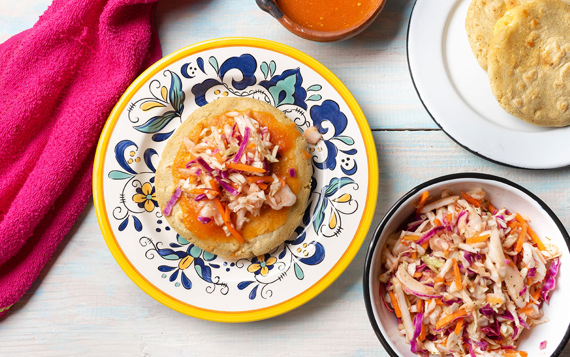 Bean and Queso Panela Pupusas | Tío Francisco