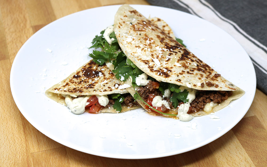 Hamburger Quesadilla | Tío Francisco