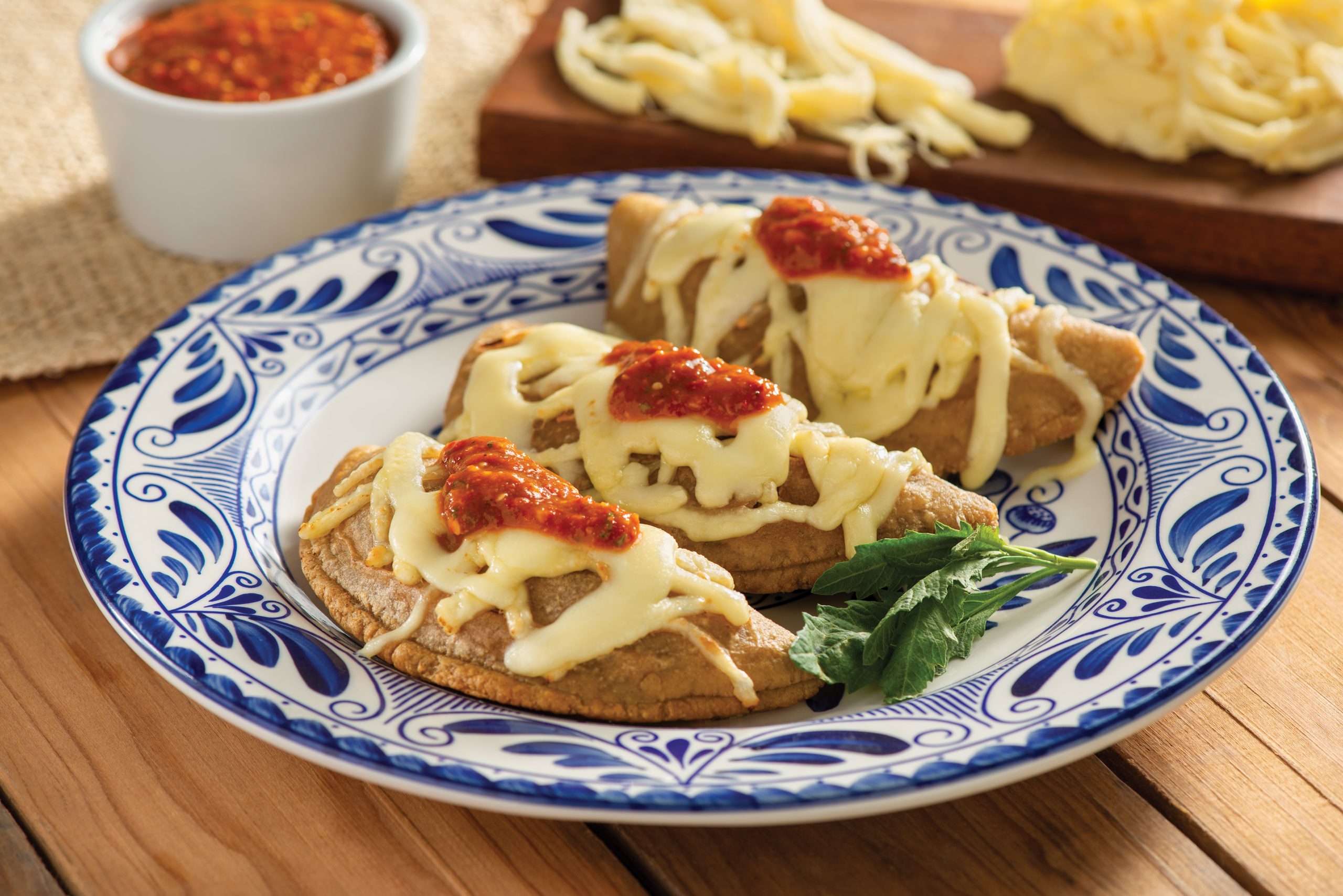 Fried Quesadillas Dinner Tío Francisco