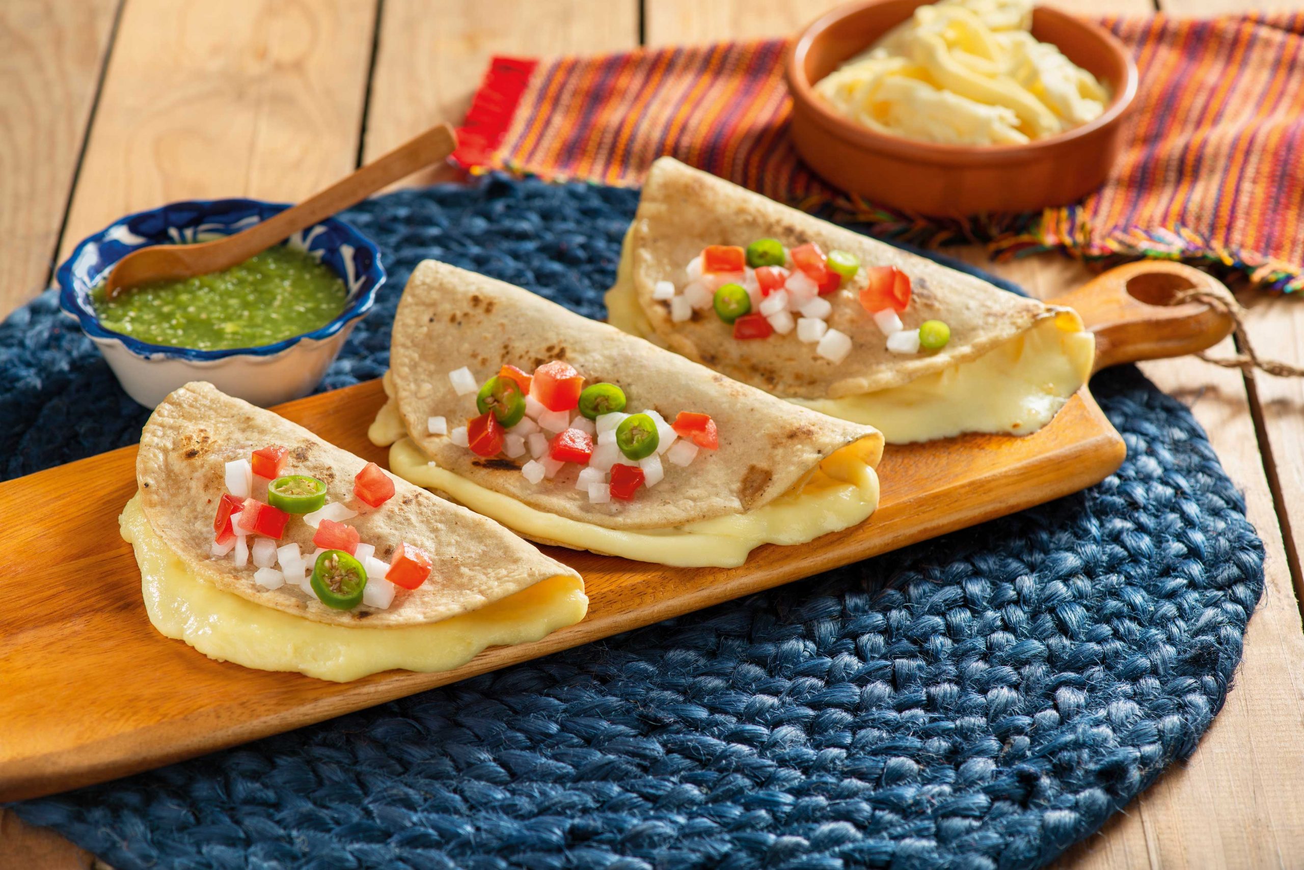 Quesadillas with Queso Oaxaca Tío Francisco